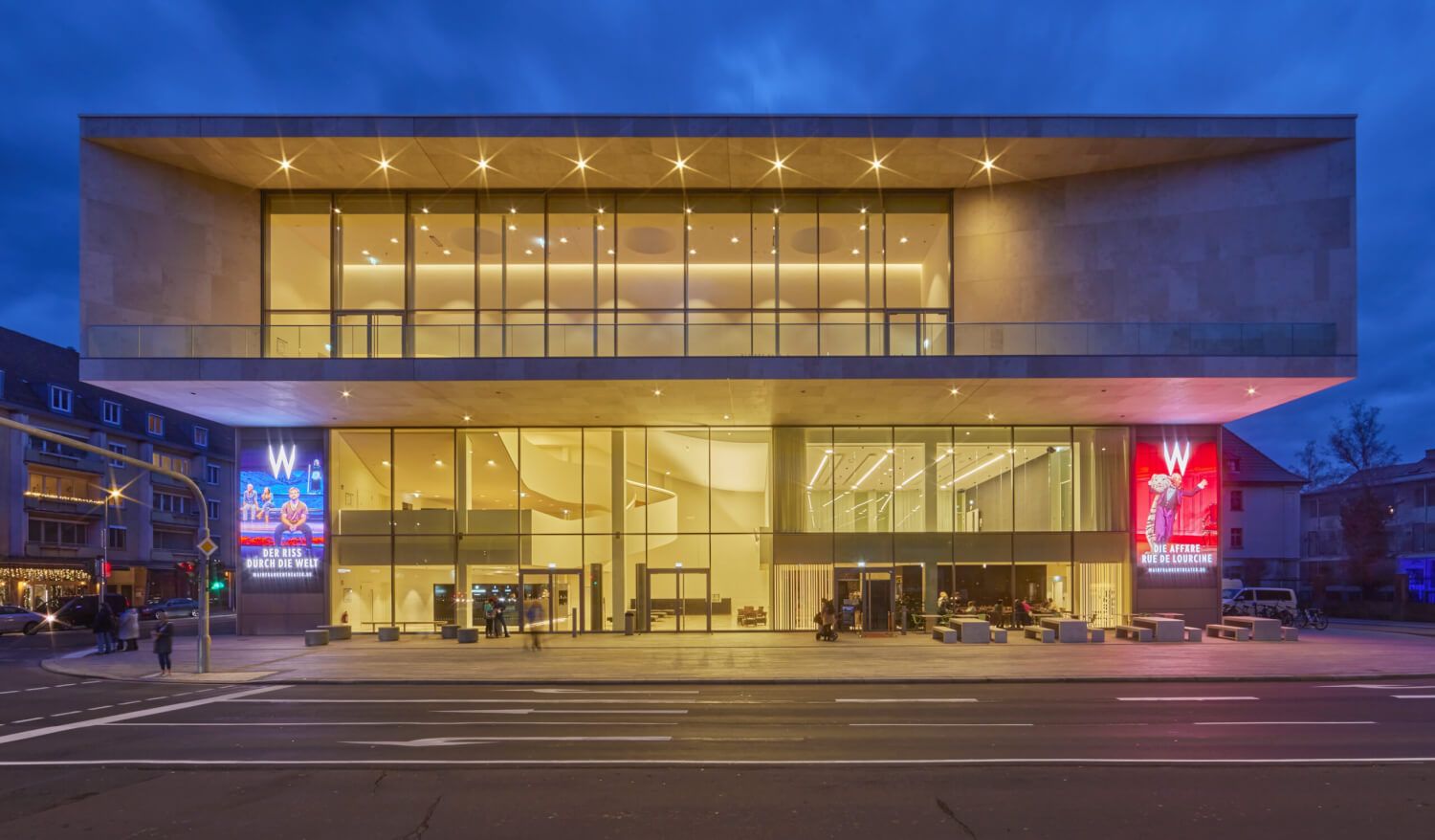 Zu sehen ist das Mainfranken Theater Würzburg