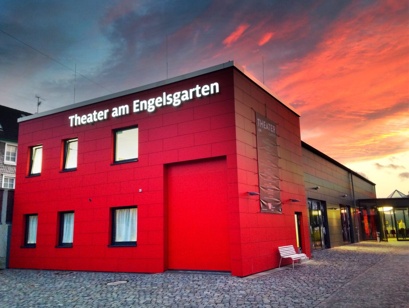 Das Theater am Engelsgarten, Zuhause des Schauspiel Wuppertal.